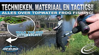 Frog Fishing TIP 6  ALLES OVER FROG FISHING Materiaal Technieken en Tactics [upl. by Yeltnerb710]