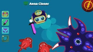 Starveio SUPER DIVING SUIT MAX Amount of Oxygen Starveio Gameplay [upl. by Ativet]