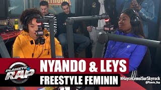 Nyando x Leys  Gros freestyle féminin PlanèteRap [upl. by Idell]