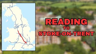 Driving from Reading to StokeonTrent [upl. by Gillmore]