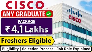 Cisco Recruitment 2024  Job Vacancy 2024  Job Vacancy 2023  Cisco Biggest Off campus Drive [upl. by Laforge929]