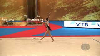 HALKINA Katsiaryna BLR  2018 Rhythmic Worlds Sofia BUL  Qualifications Hoop [upl. by Ahsir]