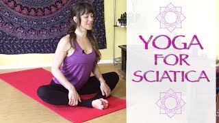 Yoga for Sciatica and Back Pain  20minute flow with Jen Hilman [upl. by Doy]