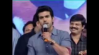 Ram Charan Speech About PAWAN KALYAN in Nayak Audio Functionmp4 [upl. by Carree]