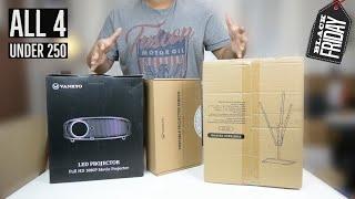 Best Amazon 720p Projector Kit  VANKYO Leisure 510 Review [upl. by Wilhide]