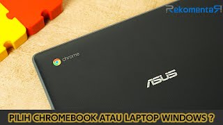 Kenapa Perlu Pertimbangkan Chromebook  Review Asus Chromebook Flip C214 [upl. by Morehouse]