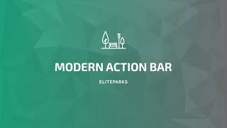 EliteParks Modern Action Bar [upl. by Donald116]