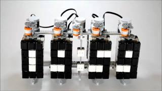 Time Twister  LEGO Mindstorms Digital Clock [upl. by Eissen]