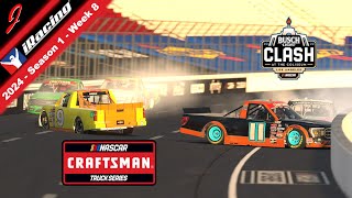 NASCAR Truck Series  LA Coliseum  iRacing eNASCAR [upl. by Demetris635]