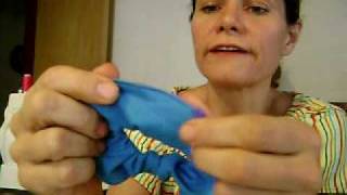 Lesson 4  Easy How to Sew a Scrunchy Ponytail Holder [upl. by Ogilvie]