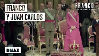 Así sucedió el rey Juan Carlos I de Borbón a Franco  Franco La vida del dictador en color [upl. by Ioves]