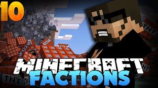 Minecraft Factions 10  SO MANY RAIDS [upl. by Corrianne439]