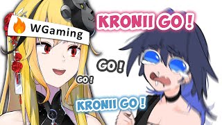 Kaela W Gaming di Chained Together w Kronii [upl. by Eahsal]