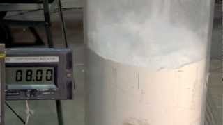 Jenike amp Johanson Powder Fluidization Demonstration [upl. by Sesylu472]