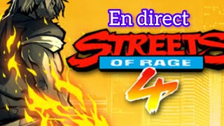 Streets OF Rage 4 EN DIRECT LIVE DE StreetGame TV [upl. by Isabea]