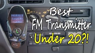 Best FM Transmitter Under 20  Nulaxy KM24 Bluetooth Car FM Transmitter Review [upl. by Presley235]