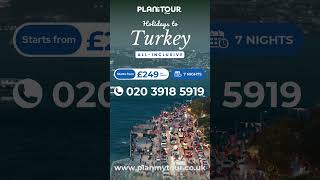 Turkey Holiday Package for Only £249 – AllInclusive Resort 2024planmytourofficial [upl. by Eserehs]