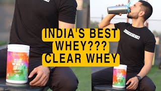 Myprotein Clear Whey Isolate Review  Hydrolysate Whey Protein By MyProtein myproteinindia [upl. by Doolittle]