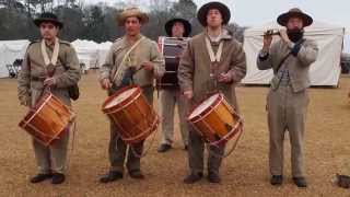 150th Anniversary Battle Reenactment in Bentonville NC  2015 [upl. by Adnamahs825]