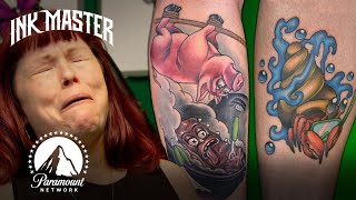 Ink Master’s Best amp Worst Cat Tattoos 🐱 [upl. by Maletta880]