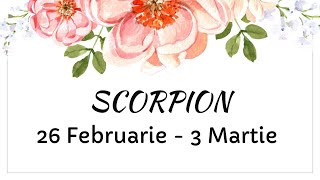 🌸SCORPION  ESTI LA O RASCRUCE DE DRUMURI O IEI DE LA ZERO  PREVIZIUNI TAROT SAPTAMANAL [upl. by Trubow]