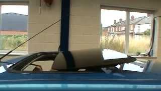 WEBASTO HOLLANDIA 300 CLASSIC LARGE MANUAL SPOILER SUNROOF [upl. by Eissen]