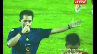 Safee Sali di Pelita Jaya vs Arema 2442011 [upl. by Aihsatsan829]