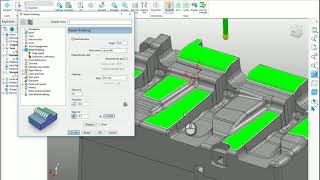 PowerMill  Selected surface boundary [upl. by Elag]