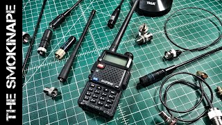 Baofeng Antenna Options  TheSmokinApe [upl. by Dlonyer]