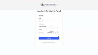 NAA Scholarship Portal [upl. by Ysnap]