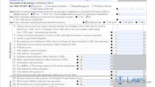 Form 100S California S Corporation Franchise or Income Tax Return [upl. by Vitia]