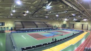 Time Lapse Setup for World TeamTennis at HVCC [upl. by Eilatan]