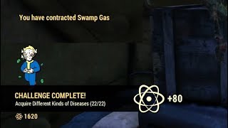 How to get swamp gas disease Fallout 76 [upl. by Herzen]