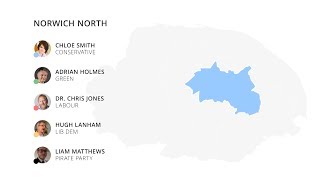 General Election 2017 Campaigning resumes in Norwich North [upl. by Hadnama]