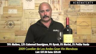 Cuvelier de Los Andes Gran Vin Mendoza [upl. by Ahsinit]