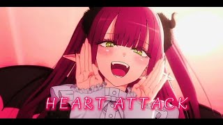 NightcoreHeart Attack Lyrics [upl. by Kciwdahc]