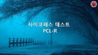 싸이코패스 테스트 PCLR [upl. by Yendyc]