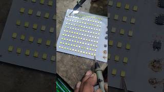 HALOGEN 100 Watt LED Light Repair  How to make Halogen bulb repair [upl. by Auhoj]