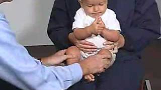 PediatricNeuro Exam 6 month Motor  Tone [upl. by Ahsekram]