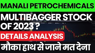 Manali petrochemicals share analysis  Manali petrochemicals latest news  Perfect Swing [upl. by Atinuahs]