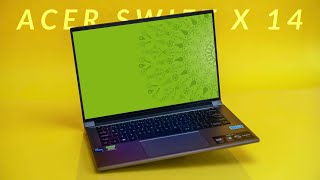 Acer Swift X 14  120 HZ OLED  RTX 4050 [upl. by Vtehsta]