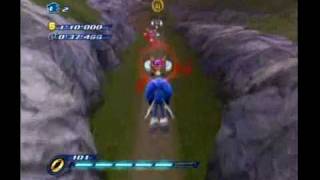 Sonic Unleashed Wii  Apotos Windmill Isle 1 SRank Run [upl. by Auqinal]