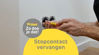 Hoe vervang je een stopcontact  Zo doe je dat  Praxis [upl. by Fosque]