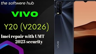 Vivo y20 imei repair  v2026 imei repaire  vivo y20 imei repaire with umt [upl. by Nwahsid]