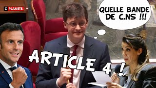 ARTICLE 4  SCANDALE à lassemblée [upl. by Ethbin141]