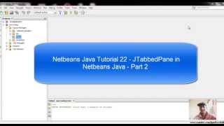 Java Swing Tutorial 22  JTabbedPane in Netbeans Java  Part 2 [upl. by Atiz]