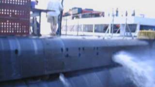 Submarine COD test run of GM Model 248A diesel engine [upl. by Atiner]