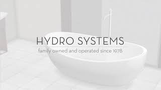 Hydro Systems  Freestanding Thermal Air Bathtub Installation Guide [upl. by Esylla]