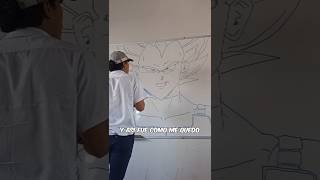 dibuje a vegeta en el pizarrón dibujo anime vegeta artemendez [upl. by Yeorgi613]