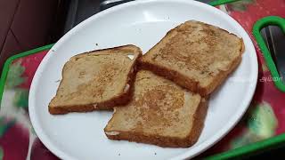 Wheat Bread Weight Loss Breakfast Recipe in Tamil  Weight Loss Bread Toast [upl. by Anavoig]